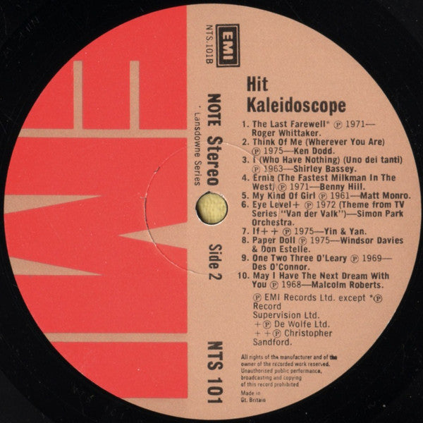 Various : Hit Kaleidoscope (LP, Comp)