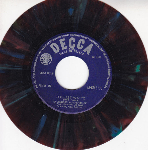 Engelbert Humperdinck : The Last Waltz / That Promise (7", Single, Mul)