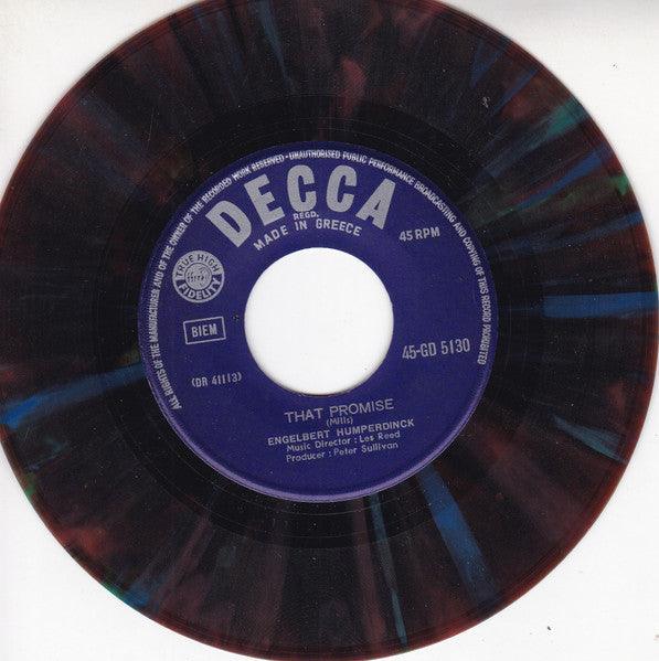 Engelbert Humperdinck : The Last Waltz / That Promise (7", Single, Mul)
