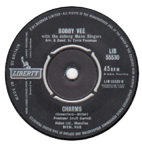 Bobby Vee With The Johnny Mann Singers : Bobby Tomorrow (7", Single)