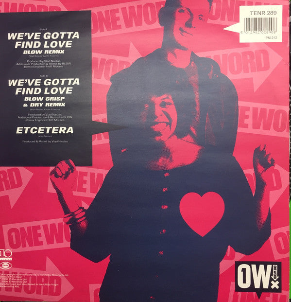 One Word Featuring Yvette Francis : We've Gotta Find Love (12")