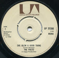The Poets (4) : She Blew A Good Thing / Out To Lunch (7", RE, 4-P)