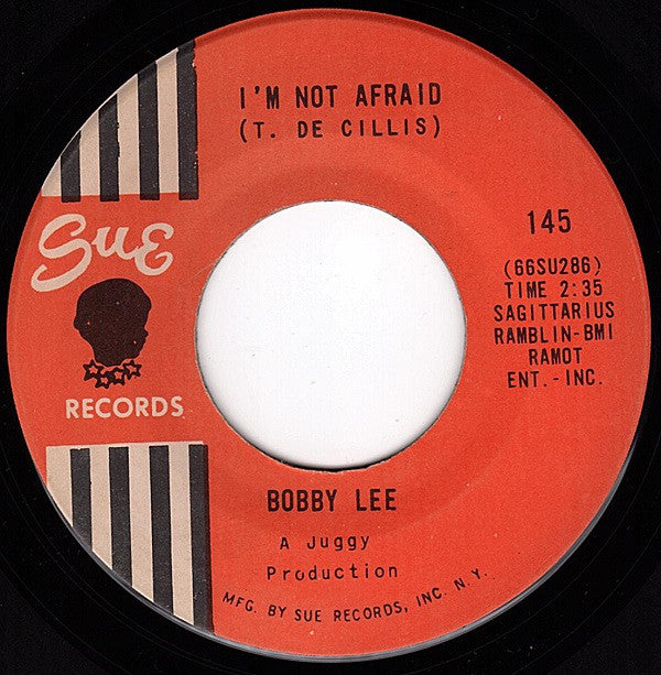 Bobby Lee (25) : I Missed It By That Much / I'm Not Afraid (7")