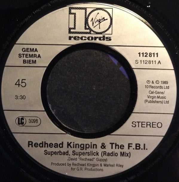 Redhead Kingpin And The FBI : Superbad, Superslick (7", Single)
