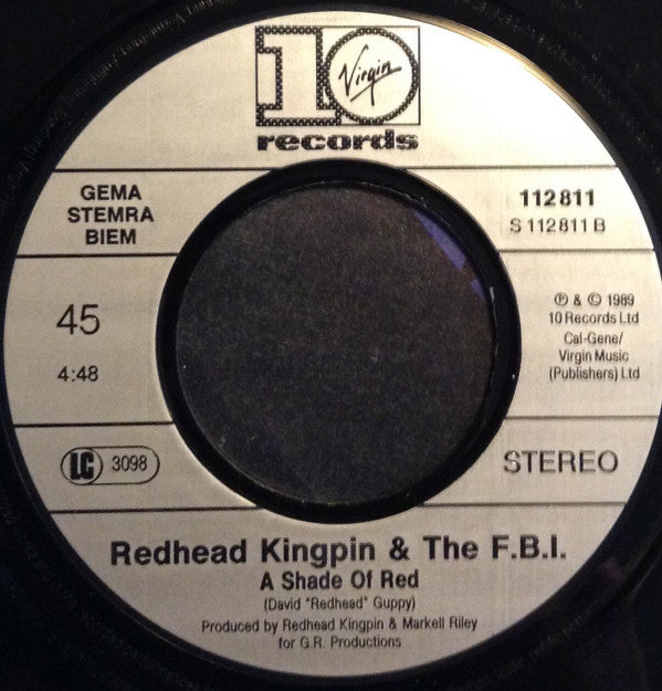 Redhead Kingpin And The FBI : Superbad, Superslick (7", Single)