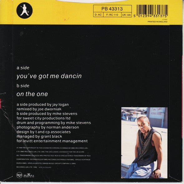 Glen Goldsmith Featuring MC Hammer : You've Got Me Dancin (7", Single)