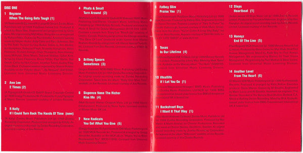 Various : The Greatest Hits Of ...1999 (2xCD, Comp)