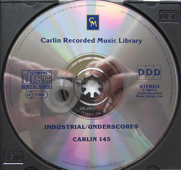 Andy Simmons (3) / Ross Bingham : Industrial/Underscores (CD, Album)