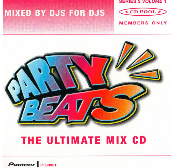 Various : Party Beats Series 3 Volume 1 (CD, Comp, Mixed, Promo)