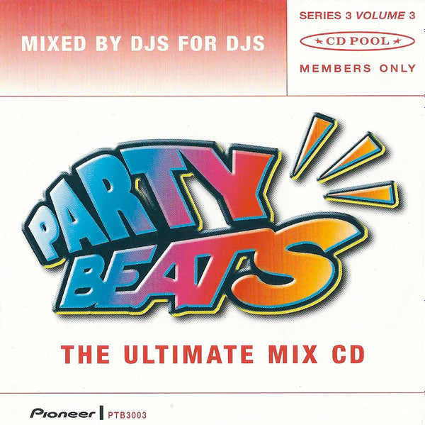 Various : Party Beats Series 3 Volume 3 (CD, Comp, Mixed, Promo)