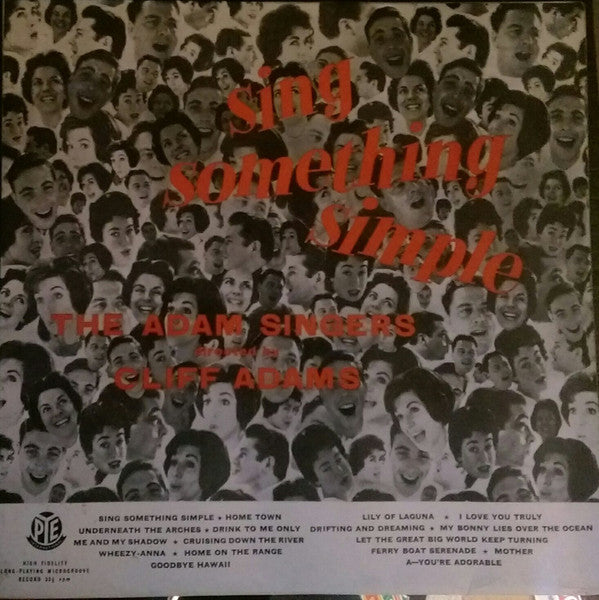 The Cliff Adams Singers : Sing Something Simple (LP, Mono)