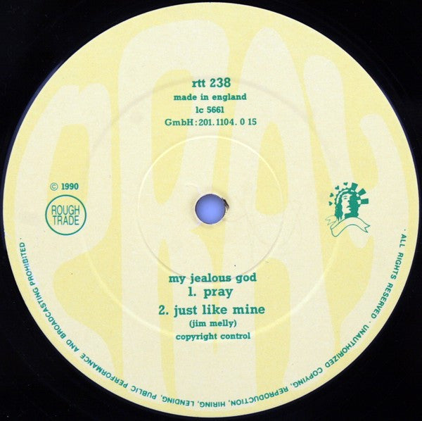 My Jealous God : Pray (12", Single)