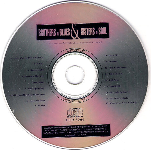 Various : Brothers In Blues & Sisters In Soul (CD, Comp)