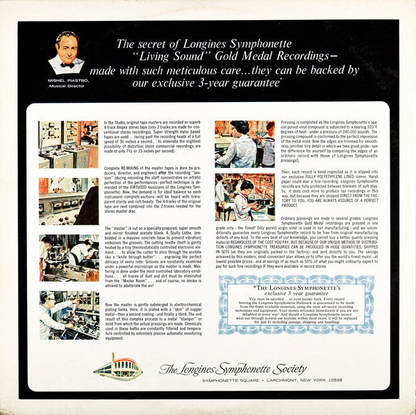 The Longines Symphonette, The Massed Children's Voices From The Choirs Of Famous Westminster Abbey And St. Paul's Cathedral : The Sweet Voices Of Christmas (LP, RE)