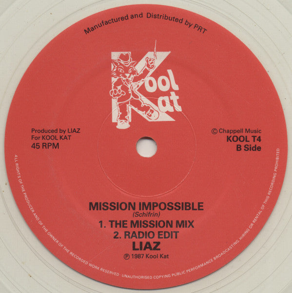 Liaz : Mission Impossible (12", Cle)