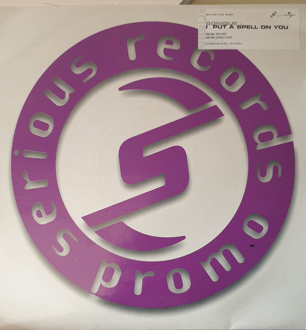 Sonique : I Put A Spell On You (12", Single, Promo)
