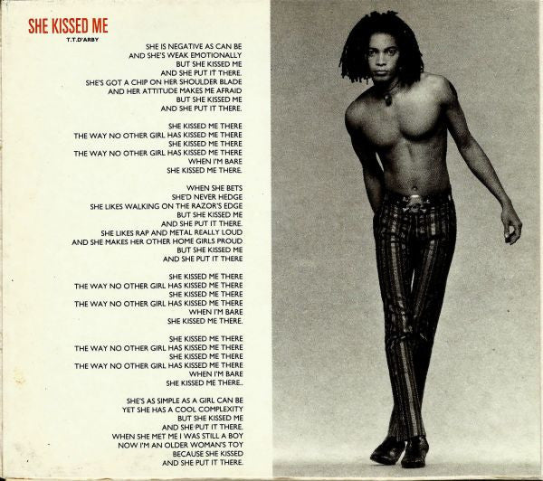 Terence Trent D'Arby : She Kissed Me (CD, Single, Dig)