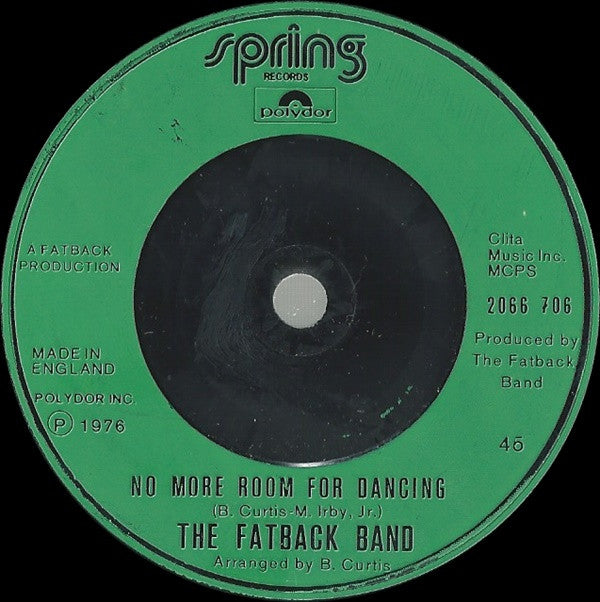 The Fatback Band : Night Fever (7", Single)