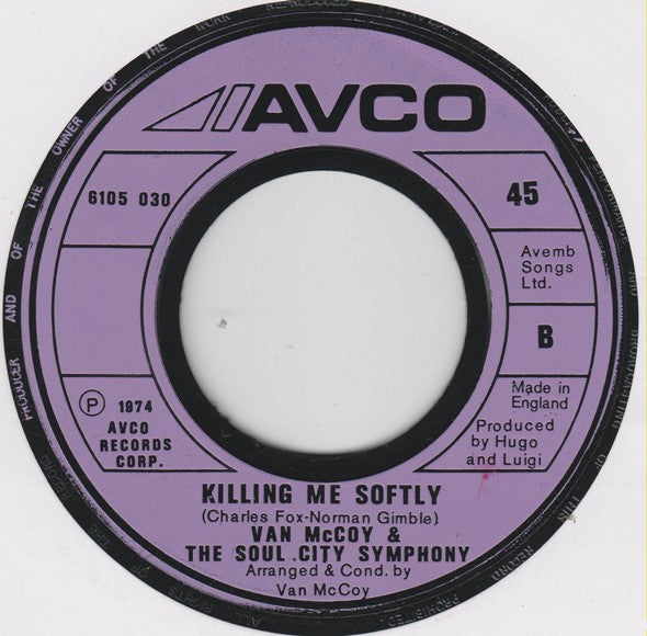 Van McCoy & The Soul City Symphony : Love Is The Answer (7", Single)