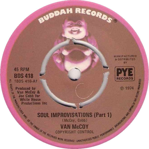 Van McCoy : Soul Improvisations (7", Single)
