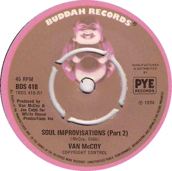 Van McCoy : Soul Improvisations (7", Single)
