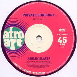 Ashley Slater : Private Sunshine (12")