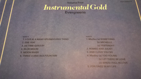 Various : Instrumental Gold (4xLP, Comp + Box)