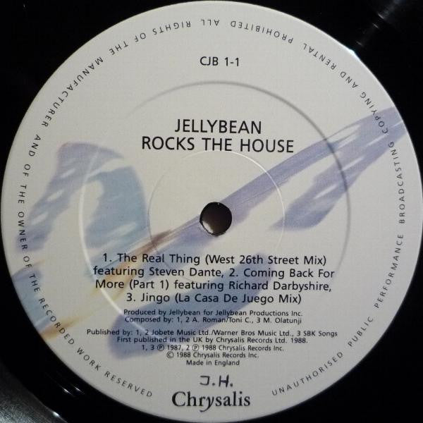 John "Jellybean" Benitez : Rocks The House (2xLP, Comp)