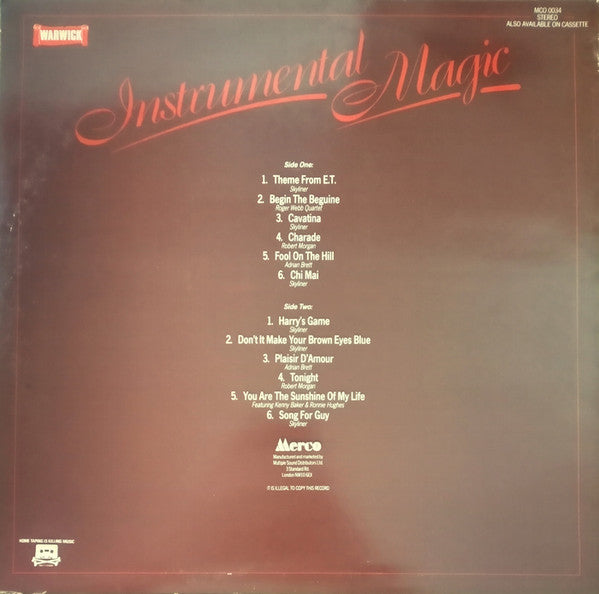 Various : Instrumental Magic (Volume Two) (LP, Comp)