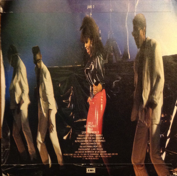 Jaki Graham : Set Me Free (7", Single, Sil)