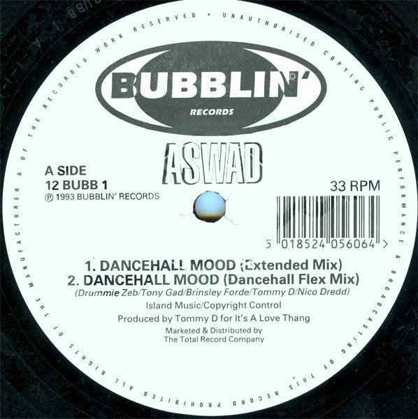 Aswad : Dancehall Mood (12")