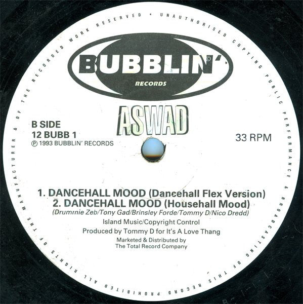 Aswad : Dancehall Mood (12")