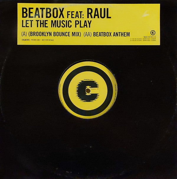 Beatbox Feat: Rael : Let The Music Play (12", Promo)