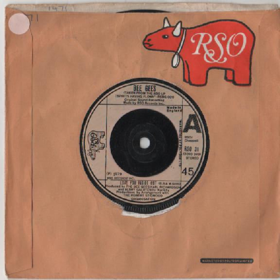 Bee Gees : Love You Inside Out (7", Single, Bei)