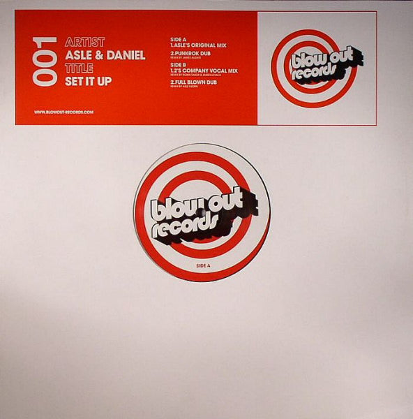 Asle & DJ Daniel (2) : Set It Up (12", Single)