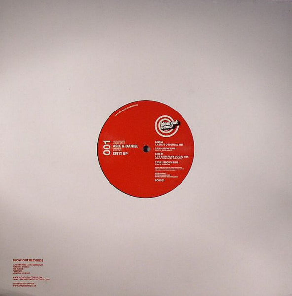Asle & DJ Daniel (2) : Set It Up (12", Single)