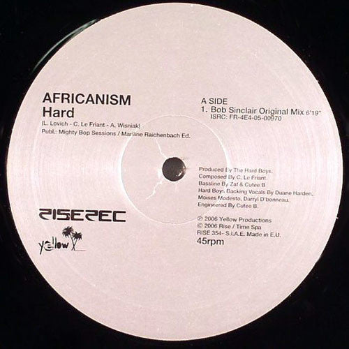 Africanism : Hard (12")