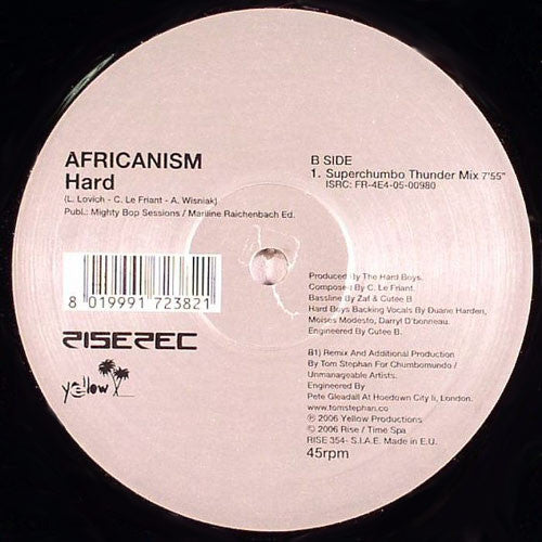Africanism : Hard (12")