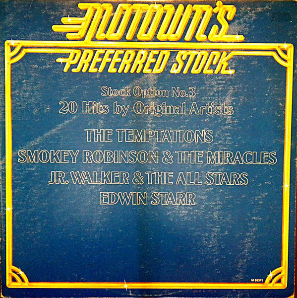 Various : Motown's Preferred Stock - Stock Option No.3 (LP, Comp)