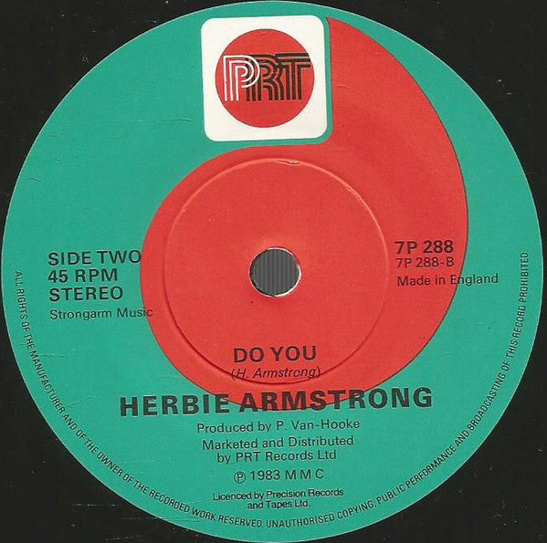 Herbie Armstrong : Heaven Only Knows (7", Single)