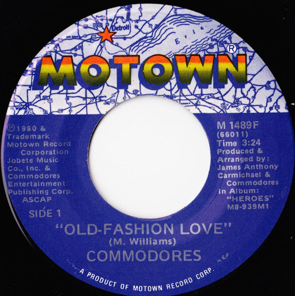 Commodores : Old-Fashion Love / Sexy Lady (7")