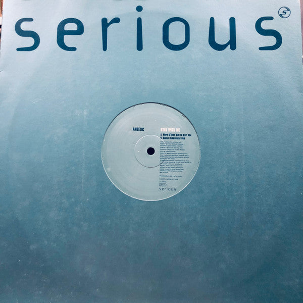 Angelic : Stay With Me (12", Promo)