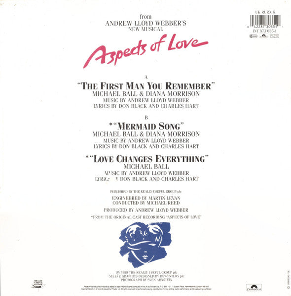 Michael Ball And Diana Morrison : The First Man You Remember (12", Single)
