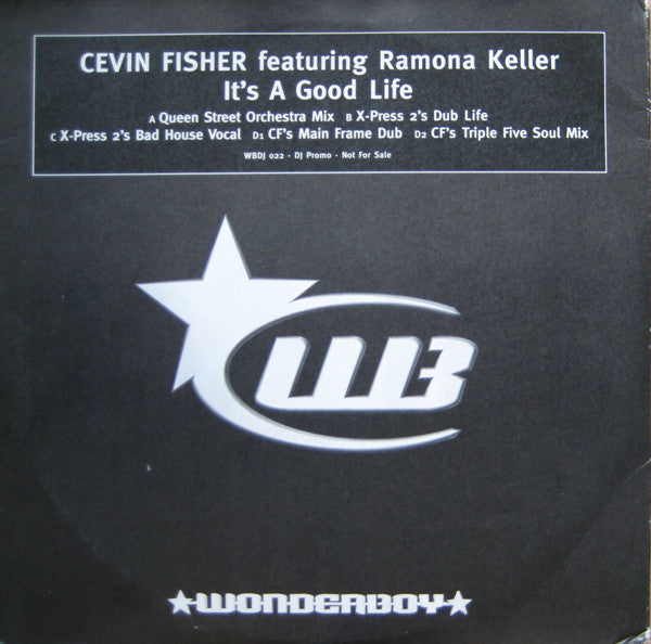 Cevin Fisher : It's A Good Life (2x12", Promo)