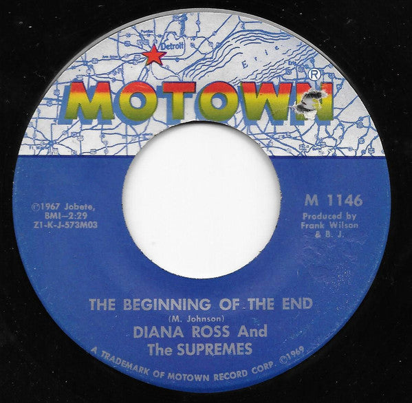 The Supremes : The Composer (7", Single, Mono)