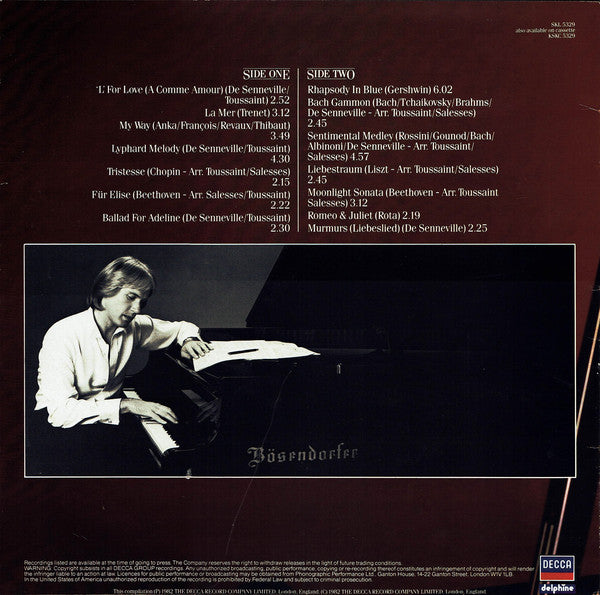 Richard Clayderman : Richard Clayderman (LP, Comp)