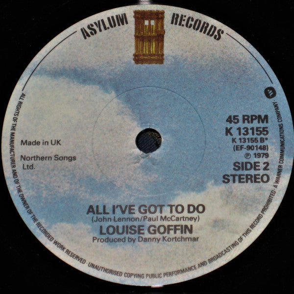 Louise Goffin : Remember (Walking In The Sand) (7", Single)