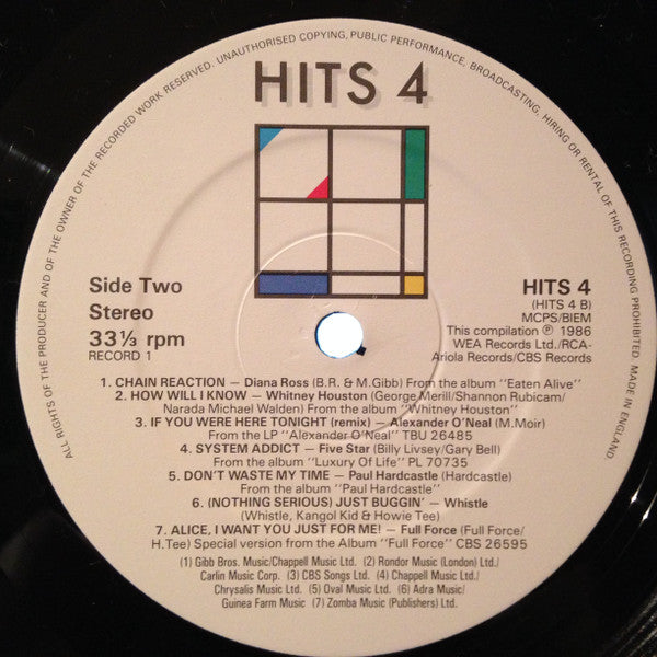 Various : Hits 4 (2xLP, Comp)