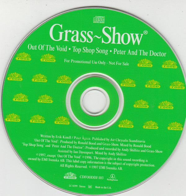 Grass-Show : Out Of The Void (CD, Single, Promo)