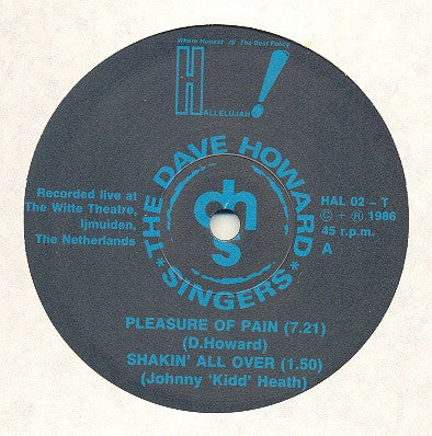 The Dave Howard Singers : Goodnight Karl Malden EP (12")